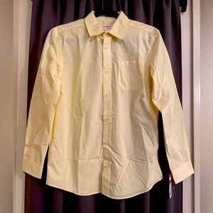Cat & Jack Oxford Shirt in Yellow Gingham